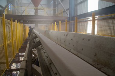 Endüstriyel şeker konveyör üretim hattı fabrika kamışı