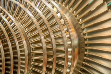 türbini rotor iç çelik makine çekmek