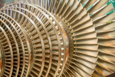 türbini rotor iç çelik makine çekmek