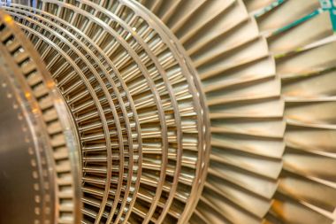 türbini rotor iç çelik makine çekmek