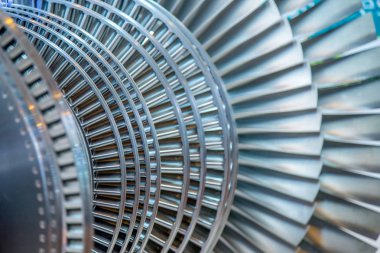 türbini rotor iç çelik makine çekmek