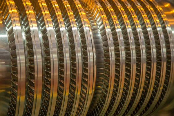 türbini rotor iç çelik makine çekmek