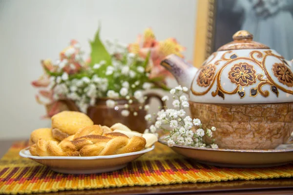 Kolonialfrühstück Brasilien — Stockfoto