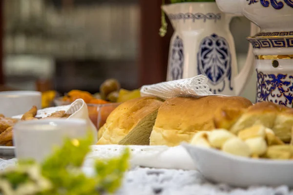 Колониальный завтрак Бразилия — стоковое фото