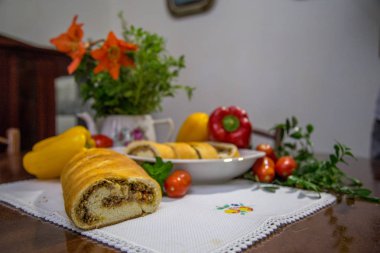 ev yapımı ekmek dolması