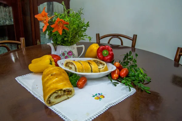 ev yapımı ekmek dolması