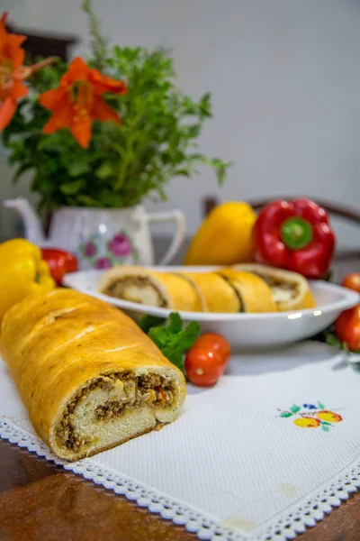 ev yapımı ekmek dolması