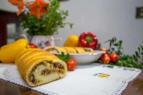 ev yapımı ekmek dolması