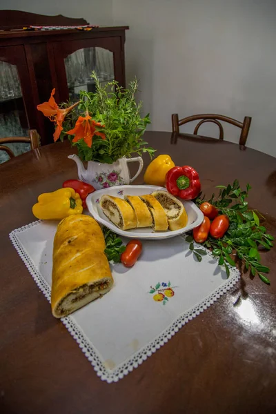 ev yapımı ekmek dolması