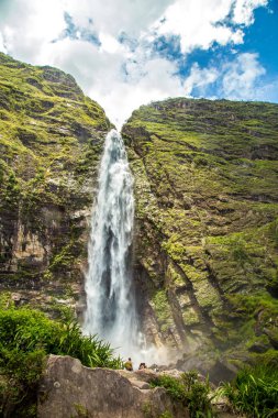 Serra da canastra Brezilya Parkı Ulusal danta düşüyor