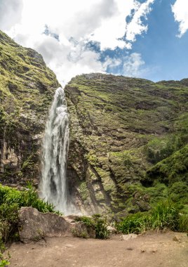 Serra da canastra Brezilya Parkı Ulusal danta düşüyor