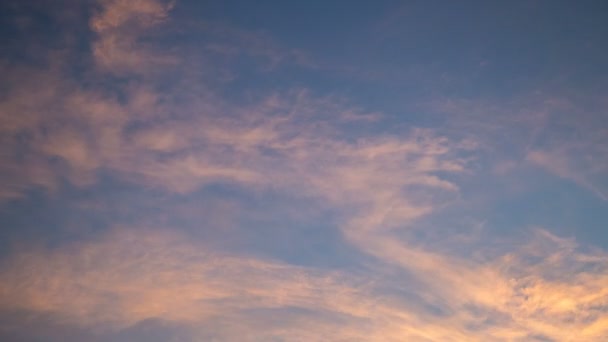 Time Lapse Cloud Sky — Stock Video