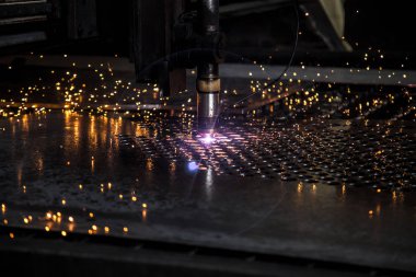 plaka lazer makine cnc kıvılcım kesmek