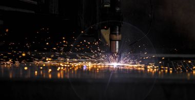 plaka lazer makine cnc kıvılcım kesmek