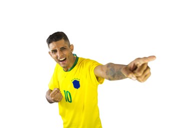 Brezilya fan futbol canlı kişi