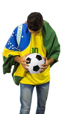 Brezilya fan futbol canlı kişi