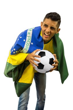 Brezilya fan futbol canlı kişi