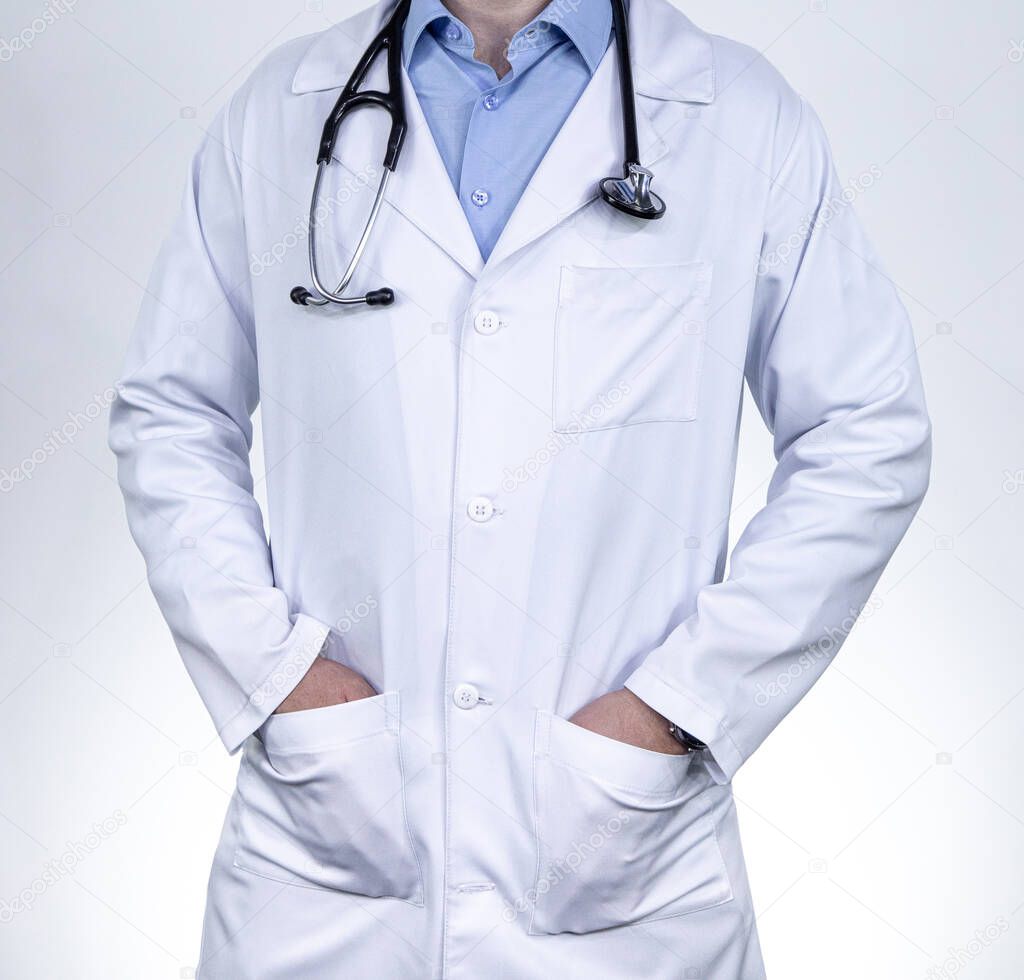 medic professional doctor uniform and stethoscope