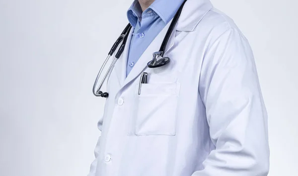 Medic Professional Doctor Uniform Stethoscope — Stock Photo, Image