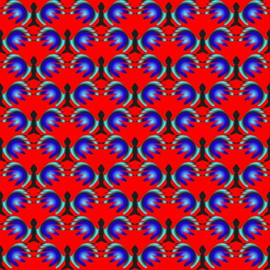 Kanatların soyut desen.