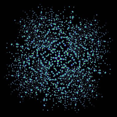 Kabarcık evrenin patlama.