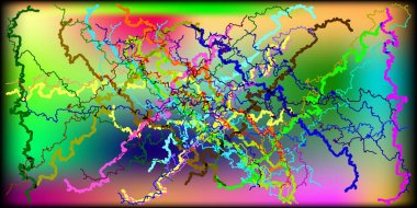 Bir sirk veya gösteri dünyasının b çizim vektör çizim