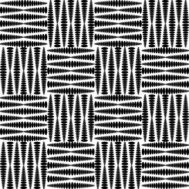 Monokromda uzamış kıvırcık uzuvların katı kareleri.