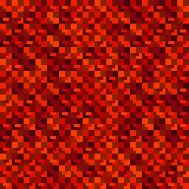 Kırmızı kesişen kareler ve karanlık blokların kesişen mozaiği.