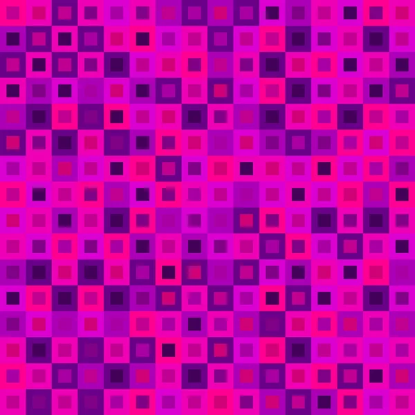 紫罗兰色交叉正方形和粉色方块的明亮设计. — 图库矢量图片