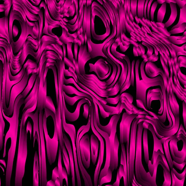 Чарівна Рожева Лавина Ліній Темним Етнічний Візерунок Гладких Ліній Плям — стоковий вектор
