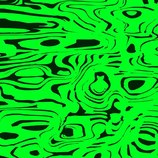 녹색의 차가운 흐르는 점입니다 부드러운 과점으로 이루어진 민족적 — 스톡 벡터