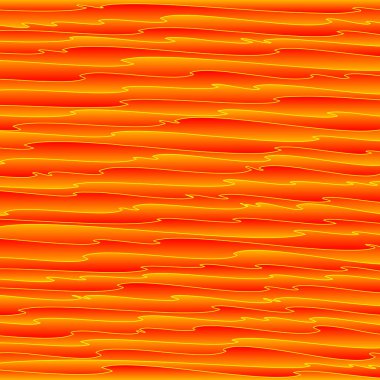 Sarı üzerine eğri kırmızı çizgiler. İlgi ve iyi ruh hali tasarımı için.