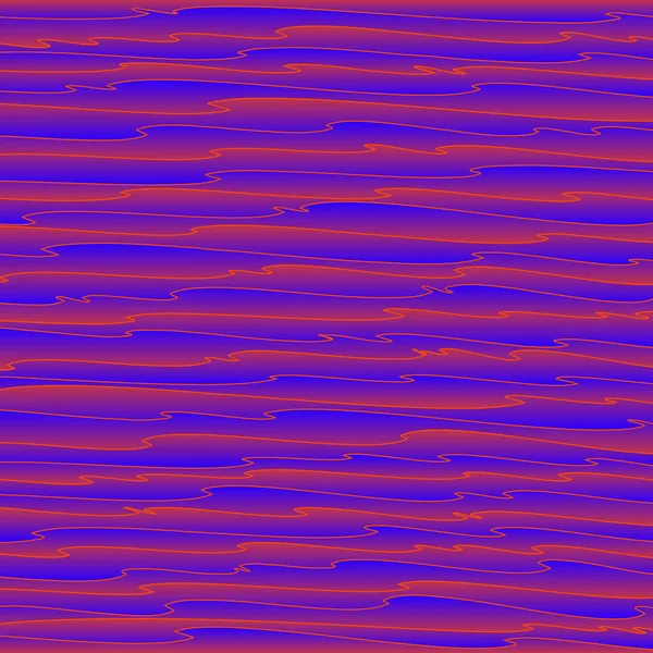 Lignes Courbes Bleu Art Sur Brun Pour Conception Intérêt Bonne — Image vectorielle