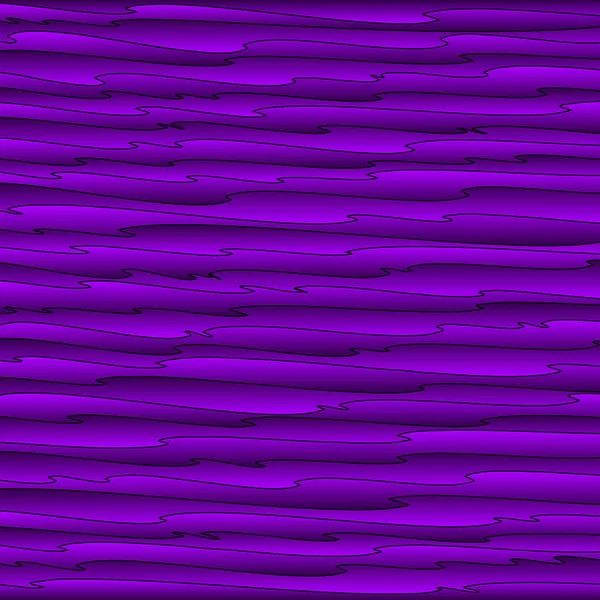 Вигнуті Потокові Художні Фіолетові Лінії Темряві Дизайн Інтересу Гарного Настрою — стоковий вектор