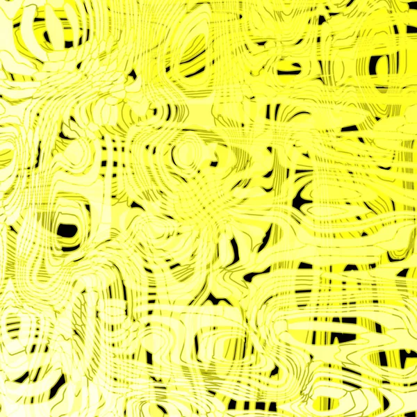 Akrylové Zrcadlové Skvrny Jemném Mramorovém Prachu Pastelově Žlutým Inkoustem Současné — Stockový vektor