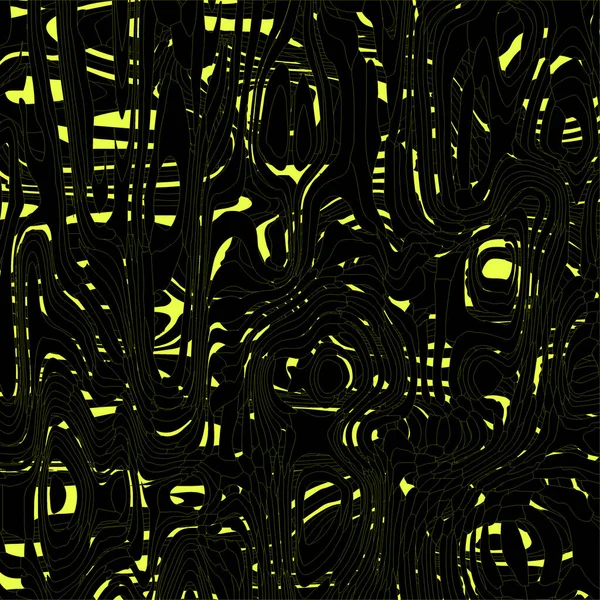Темні Плями Мармуровому Пилу Вулканічно Жовтими Тонами Сучасне Мистецтво Стилі — стоковий вектор