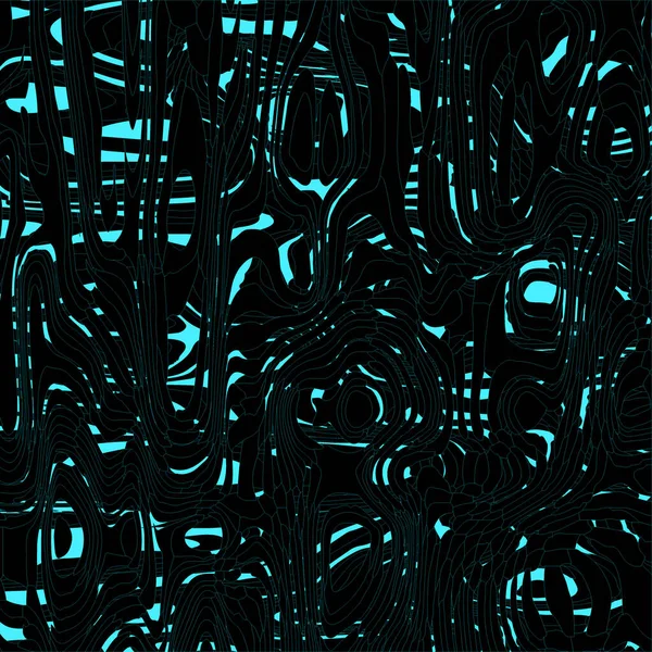 火山ライトブルーの色合いを持つ大理石の塵の暗いスポット 印象派様式の現代美術 — ストックベクタ