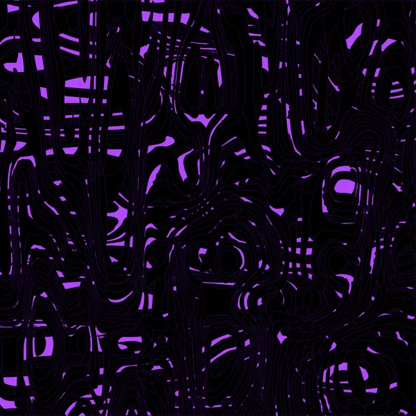 火山性の紫色の色合いの大理石の塵の暗い点 印象派様式の現代美術 — ストックベクタ