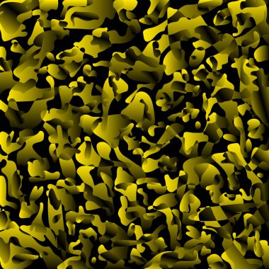 Noktalardan ve sarı boya parçalarından gelen renge göre patlayıcı bir parlaklık. Parlak soyut arkaplan gizleme eğlencesi