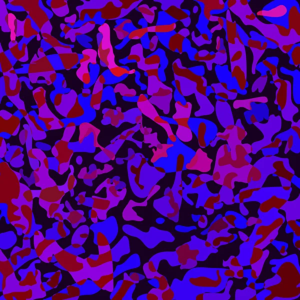 在彩色斑点和紫罗兰色油漆的斑斑上交叉的细腻 明亮的抽象背景掩盖了乐趣 — 图库矢量图片