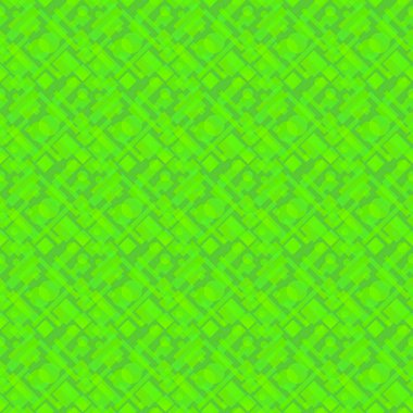 Karışık daireleri ve yeşil şeritli dikdörtgenleri olan şık bir tasarım. Pankart tasarımı, sunum, ambalaj, kumaş ve yazdırma için uygundur