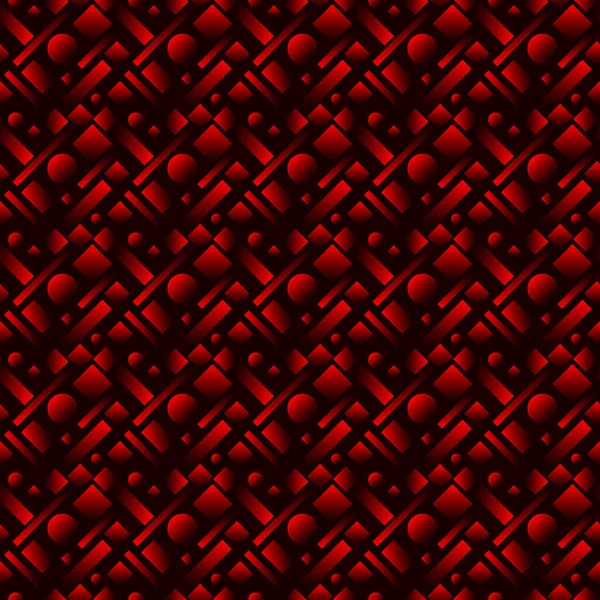 Геометрический Радужный Дизайн Кругами Красными Прямоугольниками Полос Подходит Оформления Баннеров — стоковый вектор