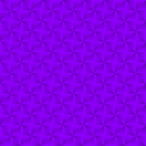 Modern Stylish Texture Iridescent Crosses Violet Squares Zigzag Shapes Geometric — Stock Vector