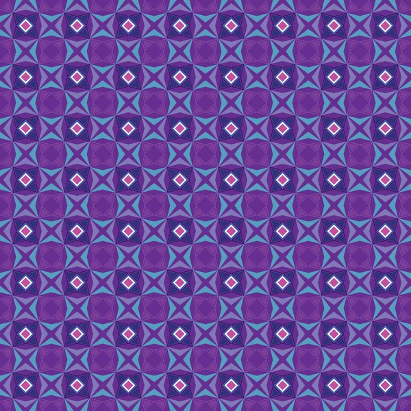 Muster in violetten und blauen Farben — Stockvektor