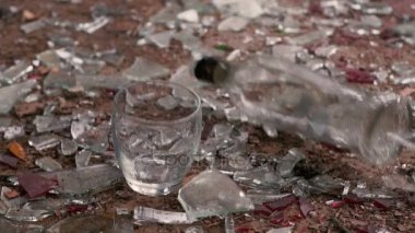 düşen şişe votka