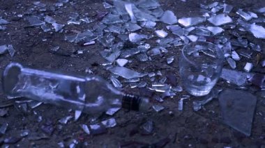 düşen şişe votka