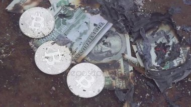 yanan dolar. Bitcoin yakma