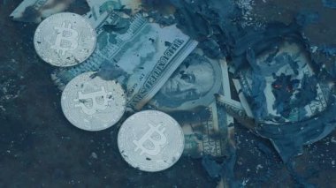 yanan dolar. Bitcoin yakma