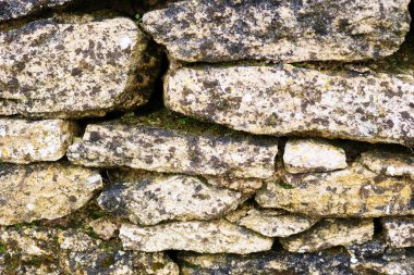 Eski taş duvar dokusunun arkaplanı