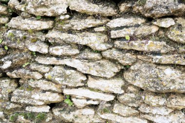 Eski taş duvar dokusunun arkaplanı